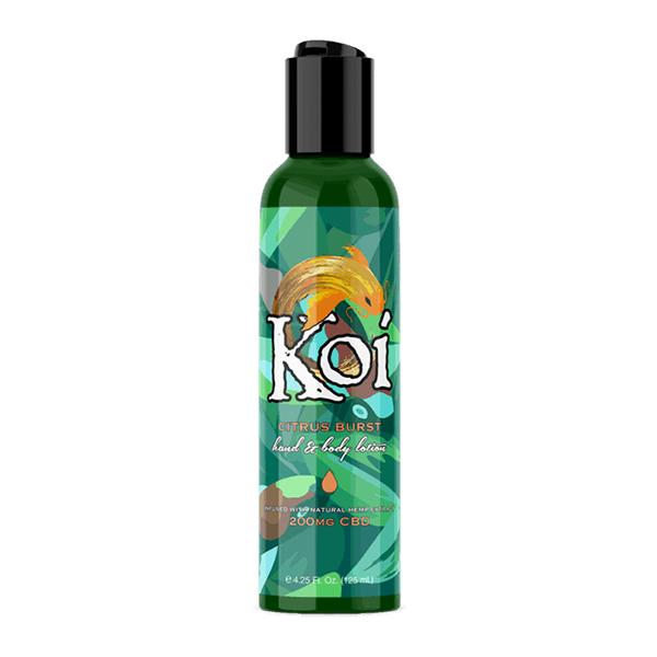 Koi CBD in Hemp Oil Citrus Burst Hand & Body Lotion 200mg 125ml